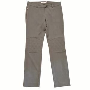 CENTRE VILLE PARIS Olive Green Pants Size 8 Military Style Skinny Leg Casual